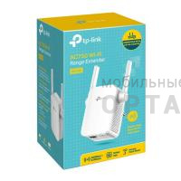 Повторитель беспроводного сигнала TP-Link RE205 AC750 Wi-Fi белый Повторитель беспроводного сигнала TP-Link RE205 AC750 Wi-Fi белый