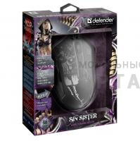 Мышь игровая, проводная DEFENDER Sin'Sister GM-933 6 кнопок,7200dpi