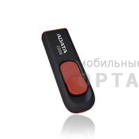 Флешка USB 16 Гб A-Data  C008  чёрный/красный