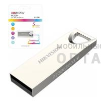 Флешка USB 64GB Hikvision  M200  металл  серебро