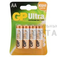 Элемент питания GP ULTRA LR6  (4 бл)   (40/160) Элемент питания GP ULTRA LR6  (4 бл)   (40/160)