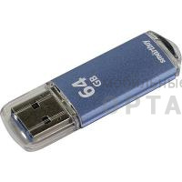 Флешка USB3.0 64 Гб Smartbuy  V-Cut  синий