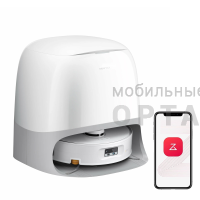Робот-пылесос Roborock Qrevo Curv 2 Flow, 65 Вт, белый