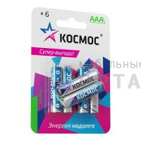 Элемент питания КОСМОС LR03 BL6 (6/72)