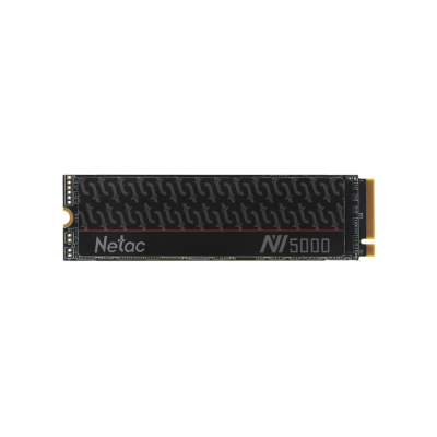 Внутренний SSD  Netac 1TB  NV5000t, PCIe x4, R/W - 4800/4600 MB/s, (M.2), 2280, TLC 3D NAND,  с радиатором