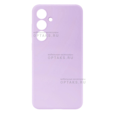 Чехол силикон COVER, бархатная подкладка в упаковке, Realme C85, сиреневый