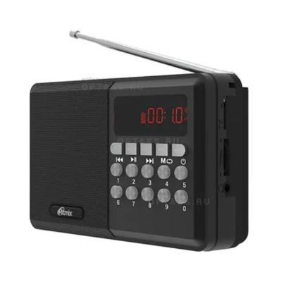 Радиоприёмник RITMIX RPR-001 черный