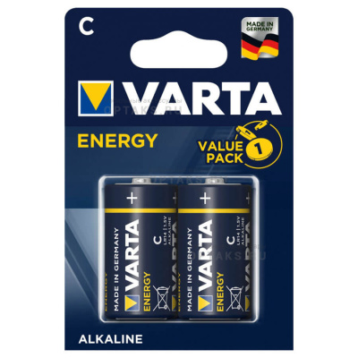 Элемент питания VARTA  LR14 Energy (2 бл)   (20/200)