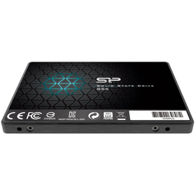 Жесткий диск SSD Silicon Power  240GB  S55, SATA-III, R/W - 550/500 MB/s, 2.5", PS3108, TLC